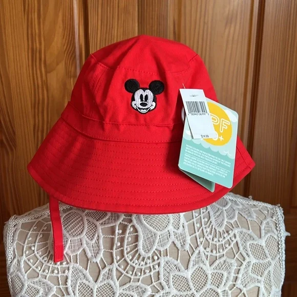 NWT Disney Baby Mickey Bucket Hat with UPF 50+ - Picture 6 of 7